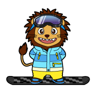 グリーンのライオン