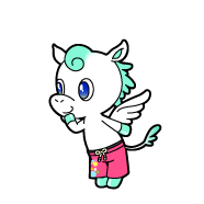 イエローのペガサス
